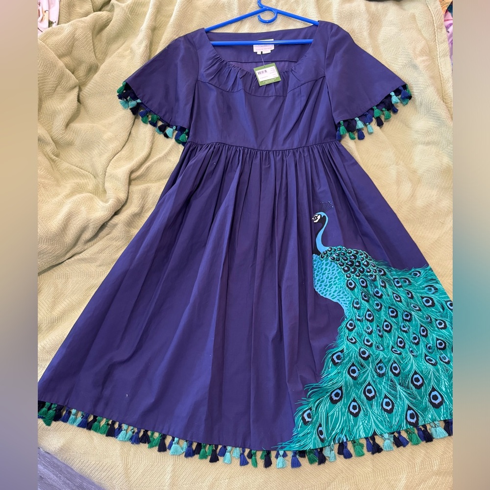 Kate Spade Peacock Dress NWT